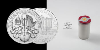 1,5 Euro 1 oz Fine Silver Vienna Philharmonic Austria