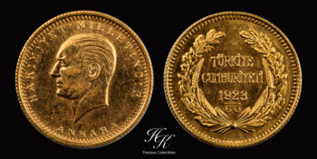 100 Kurus 1923 / 60 Ατατούρκ Τουρκία