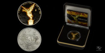 1 onza 2015 “Burning Libertad” Mexico