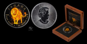 5 Dollars 2018 “Burning Lion” Canada