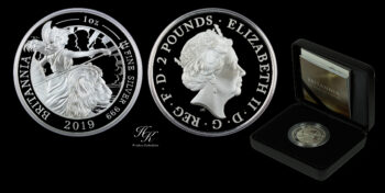 2 Pounds Silver Proof Britannia 2019 Great Britain