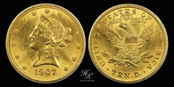 10 Dollars 1907 “Liberty Eagle” USA