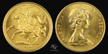 Isle of Man Sovereign 1974 Great Britain