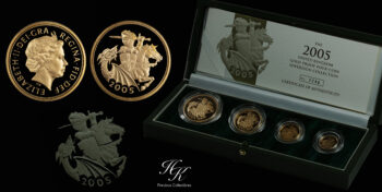 Proof Gold Sovereign SET 2005 Great Britain