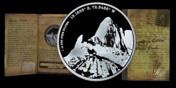 2 Dollars 2015 “MACHU PICCHU Forgotten Cities” 1 Oz Silver Coin Niue