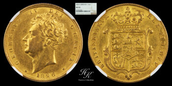 Sovereign 1826 George IV NGC AU53 Great Britain