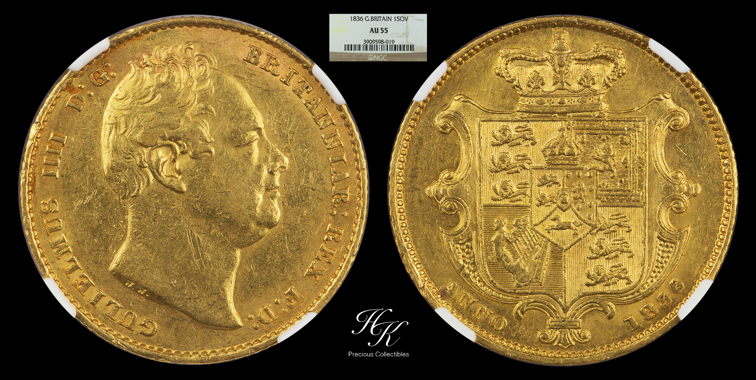 1836 au55 sov ngc