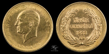 100 Kurus 1923 / 52 “Kemal Ataturk” Turkey