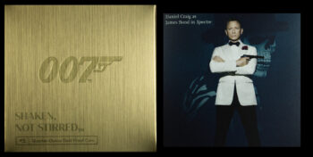 25 Pound (1/4 Oz) 2020 Proof gold  JAMES BOND 007 Coin (Series 3 – SHAKEN NOT STIRRED) Great Britain