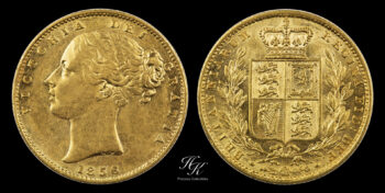 Gold Sovereign 1856 “Victoria – Shield ” Great Britain