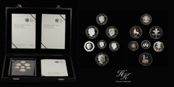 COINAGE EMBLEMS OF BRITAIN (SILVER PROOF COLLECTION) 2008 Great Britain
