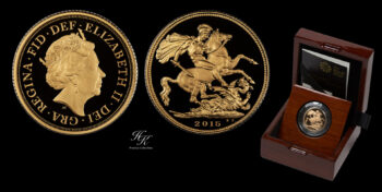 Proof Sovereign 2015 “Elizabeth 5th Portrait” Great Britain