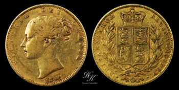 Gold Sovereign (Shield) “Victoria” 1846 Great Britain