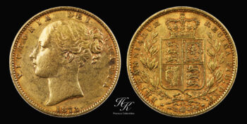 Gold Sovereign (Shield) “Victoria” 1873 Great Britain