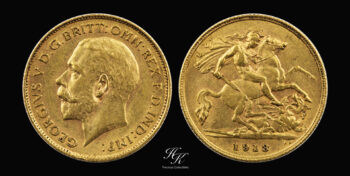 Gold half sovereign (1/2) 1913 “George V” Great Britain