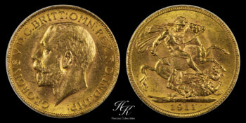 Gold Sovereign 1911 “George V” CANADA MINT