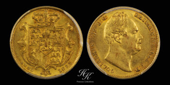Gold Sovereign 1835 “William IV” PCGS AU58 Great Britain