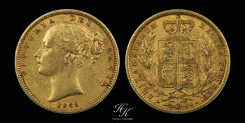 Gold sovereign Shield 1850 “Victoria” Great Britain