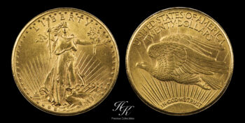 Gold 20 dollars 1911 D “Saint Gaudens” USA