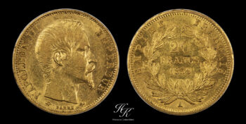 Gold 20 Francs “Napoleon III” France