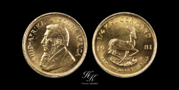1/4 oz Gold Krugerrand 1981 South Africa