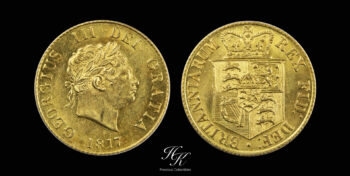 Gold half sovereign 1817 “George III” Great Britain