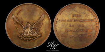 Copper Medal “ΚΕΝΤΡΙΚΗ ΕΠΙΤΡΟΠΗ ΕΚΑΤΟΝΤΑΕΤΗΡΙΔΟΣ 1830-1930 LARGE SIZE “Phoenix” Greece