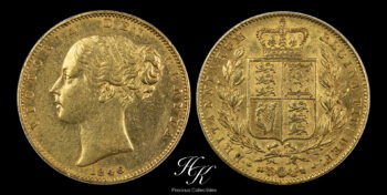 Gold Sovereign (Shield) 1846 “Victoria”  Great Britain