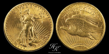 Gold 20 dollars 1924  “Saint Gaudens”  USA