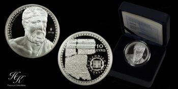 10 Euro 2018 silver proof coin PINDAR Greece