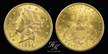 20 Dollars 1894 gold San Francisco “Liberty”   USA