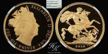 Gold proof sovereign 2016 NGC PF68 ULTRA CAMEO Great Britain