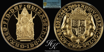 Sovereign 1989 PROOF  Elizabeth PCGS PR69 DEEP CAMEO Great Britain