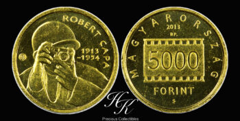 Gold 5000 forint 2013 “ROBERT CAPA” Hungary