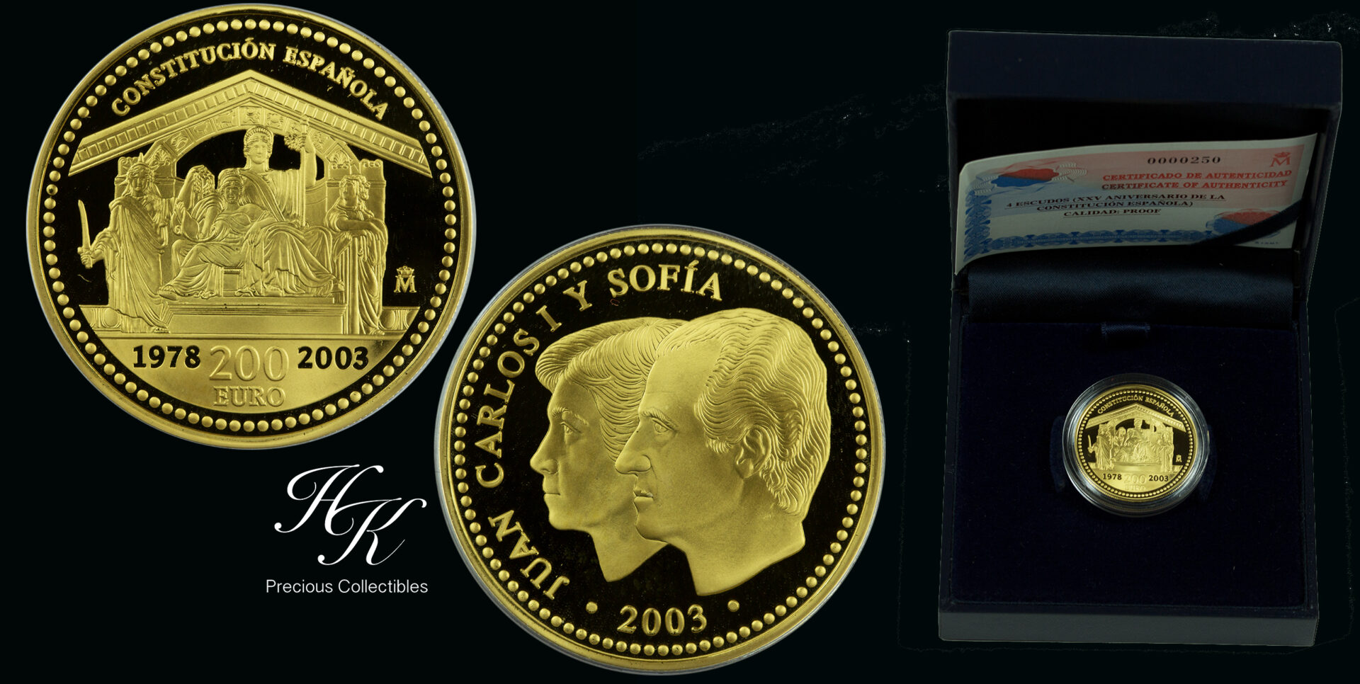 2003 400 euros proof spain