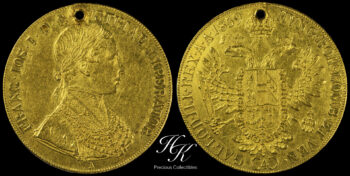 Χρυσό 4 Δουκάτα 1859  “Franz Joseph I” (Με Τρύπα) – Αυστρία
