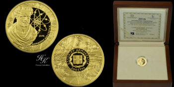 Gold proof 200 euro 2016 “Demokritos” Greece