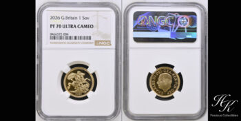 Gold proof Sovereign 2026 “Charles III” NGC PF70 ULTRA CAMEO  Great Britain
