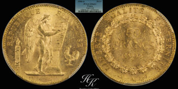 Χρυσό 50 Φράγκα 1904-A (Génie / Angel) PCGS MS63+ – Γαλλία